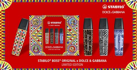 STABILO X Dolce & Gabbana .